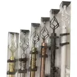 Quality Adjustable 2m Single Curtain Pole Rods - 1
