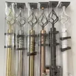 Quality Adjustable 2m Single Curtain Pole Rods - 2