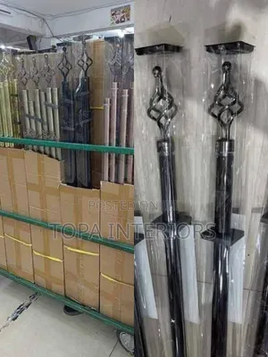 Adjustable Curtain Rods (2m Single)
