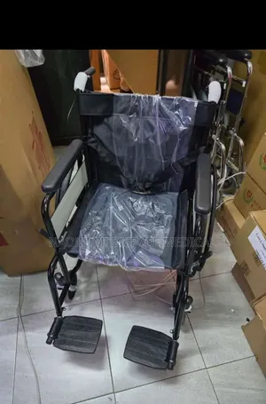 Standard Wheelchair - Strong, Foldable, Comfortable