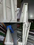 Double Track Ceiling Curtain Rail with Accessories - 2