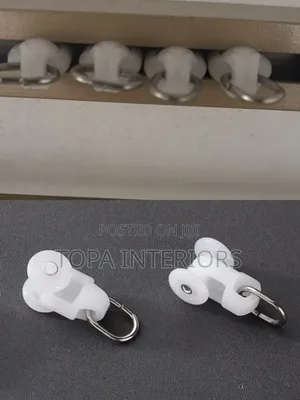 Curtain Track Runners - White