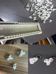 Curtain Track Runners - White - 2