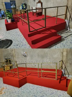 Carpeti Nyekundu za Ukutani kwa Ukuta kwa Ajili ya Madhabahu ya Kanisa