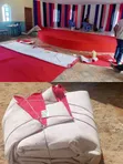 Decorative Church Altar Red Carpet - Wall to Wall - 2