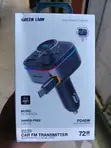 Green Lion GFM-2 Car FM Transmitter 72W Fast Charger - 1
