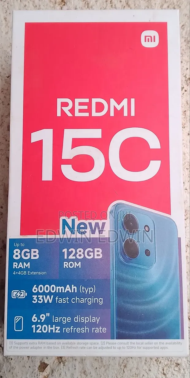 Xiaomi Redmi 15C 4G 128GB Black - 1