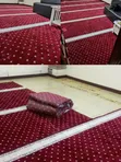 Thick & Dense Mosque Carpets - Wall-to-Wall Flooring Installation - 1