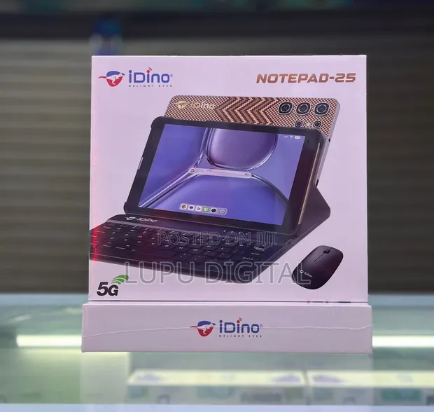 New Idino Notepad-25 Tablet 8GB RAM 512GB Storage - 1