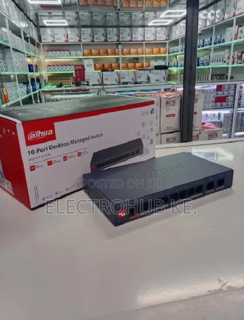 Dahua 10-Port PoE Switch DH-CS4010-8ET2GT-60 - 1