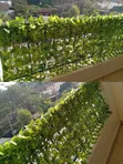 Beautiful Outdoor Artificial Balcony Privacy Fence Plants - 2