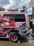 Nissan Caravan (Urvan) 1992 Basi 14-Seater - Pink - 3