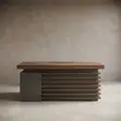 Kifaa cha Ofisi ya Nyumbani cha Mtendaji cha 140cm - 5