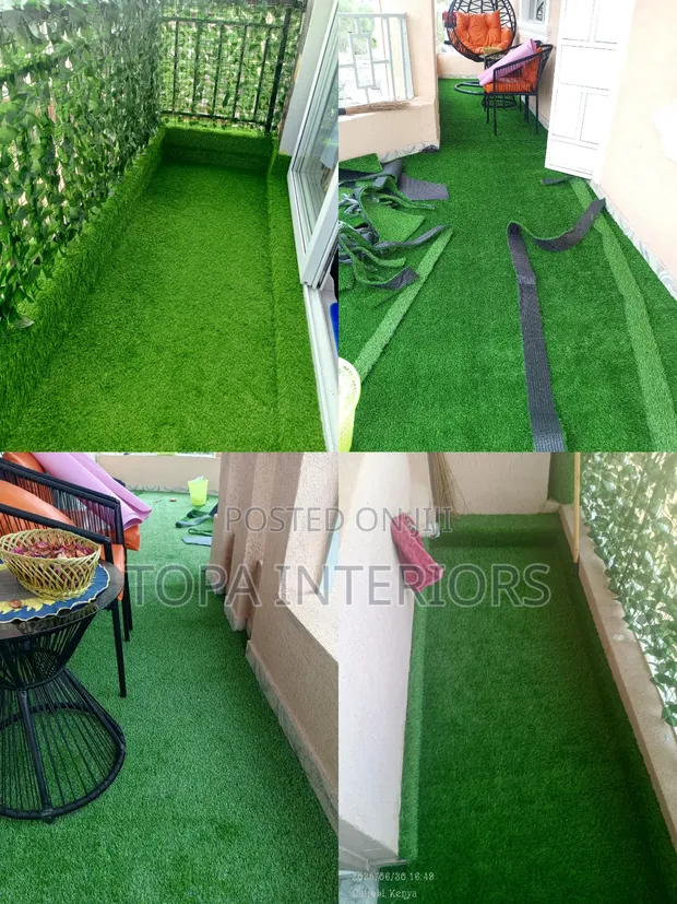 Artificial Grass Carpet Installation - 1