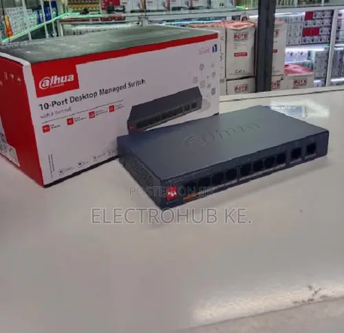 Dahua 10-Port Managed Desktop Ethernet Switch - 1