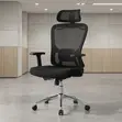 Kiti cha Ofisi cha Mtendaji cha Juu chenye Kurekebisha Mkao - 3