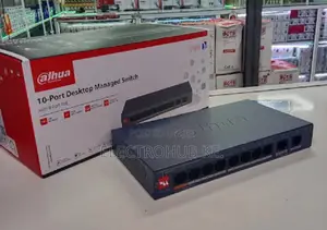 Dahua 8-Port PoE Switch + 2-Port Gigabit Uplink