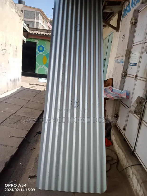 Mabati ya Grade 2 Aluzinc (2.5m) - 1