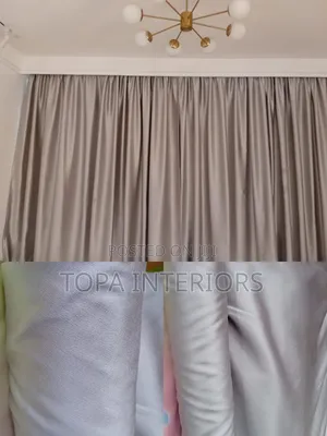 Grey Opaque Window Curtains - Total Blockout
