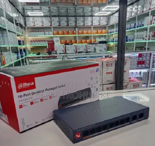 Dahua DH-CS4010-8ET2GT-60 10-Port Managed PoE Switch - 1