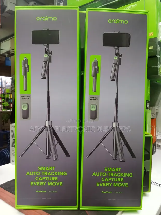 Oraimo Flowtrack Smart Auto Tracking Phone Tripod - 1