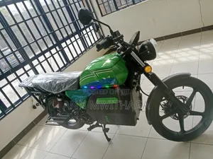 New 2025 Electric Motorcycle - Green