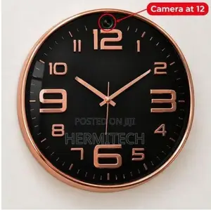 Hidden Camera Clock