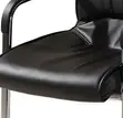 Executive Office Leather Waiting Chair - 1