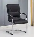 Executive Office Leather Waiting Chair - 3