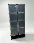 Portable 2x3 Plastic Clothes Wardrobe - 2