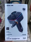 Green Lion GFM-2 Car FM Transmitter Charger 72W - Nyeusi - 3