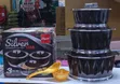 3pcs Jumbo Silver Star Hotpots Set - 3