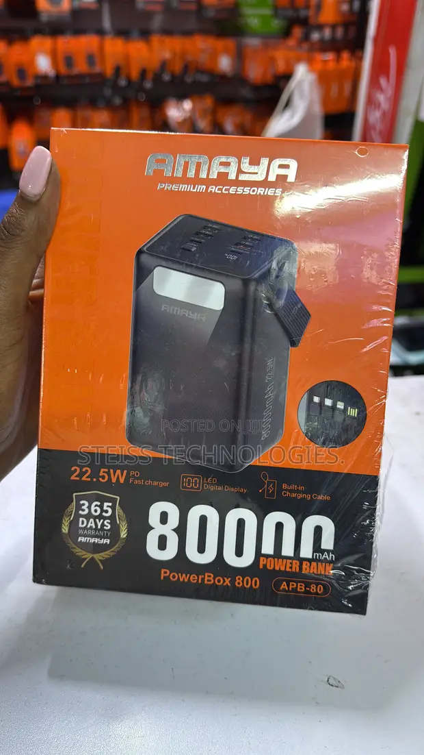 Amaya 80000mAh 22.5W Power Bank - 1