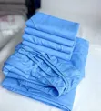 4pc Cotton Striped Bedsheet Set - Saizi 4x6, 5x6, 6x6 - 2