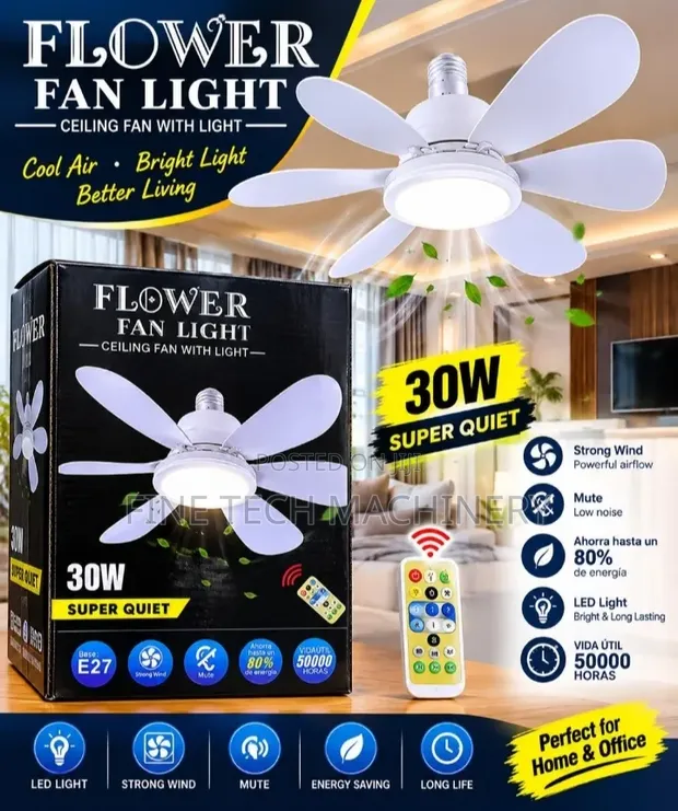 Flower Fan Light 30W - 1