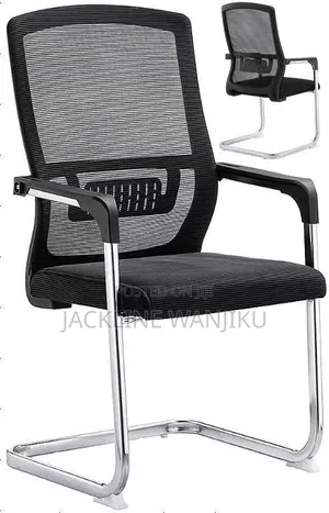 Kiti cha Ofisi/Mgeni Kinachoweza Kuwekwa Juu