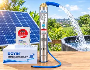 Doyin 0.75Hp AC Submersible Water Pump, 72M Head