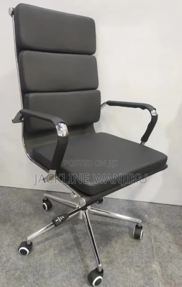 Executive High-Back Swivel Office Chair - 1