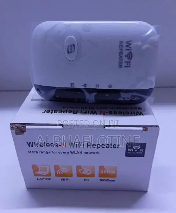 Wireless-N WiFi Repeater (300Mbps Range Extender) - 1