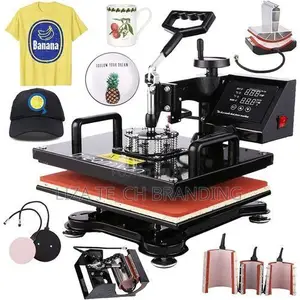 8-in-1 Digital Heat Press Machine