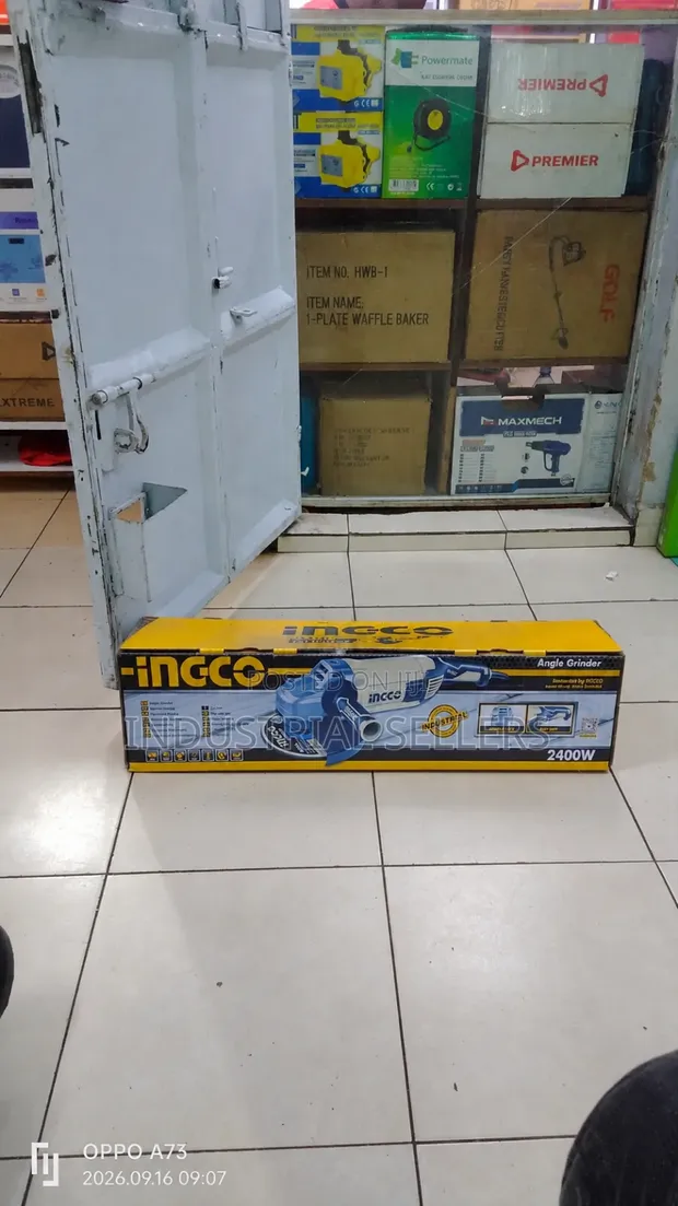 INGCO 2400W Industrial Angle Grinder - 1