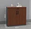 2-Door Office Storage Credenza - 4