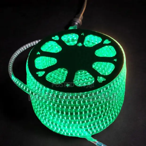 50m Mwanga wa Kamba wa LED wa Kijani - 1