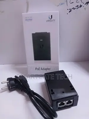 Ubiquiti 48V PoE+ Adapter kwa Vifaa vya Mtandao