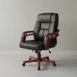 High Backrest Leather Executive Office Chair - 5