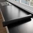 Black Wood Effect Contact Paper (0.6m x 10m) - 1