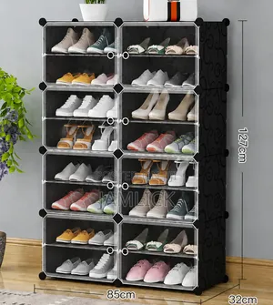 High Quality Portable Plastic Shoe Rack Organizer
