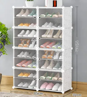 High Quality Portable Plastic Shoe Rack Organizer