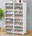 High Quality Portable Plastic Shoe Rack Organizer - 2