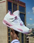 Air Jordan 4 Pink Oreo Sneakers - 2